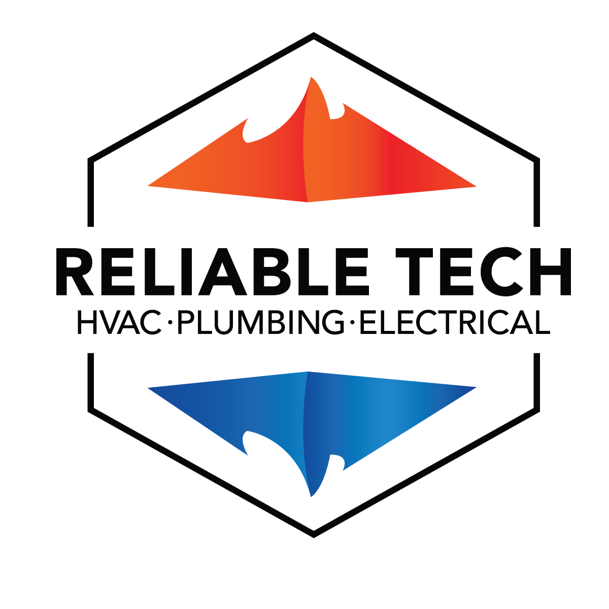 Reliable Tech Heating, Cooling & Plumbing, LLC Logo