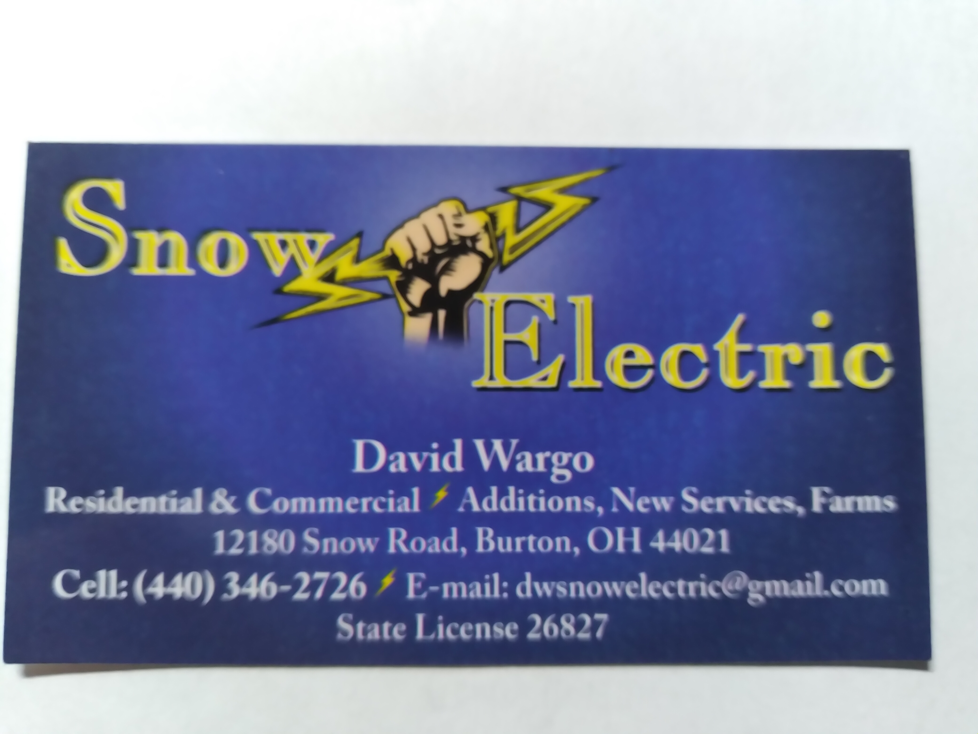 Snow Electric Logo