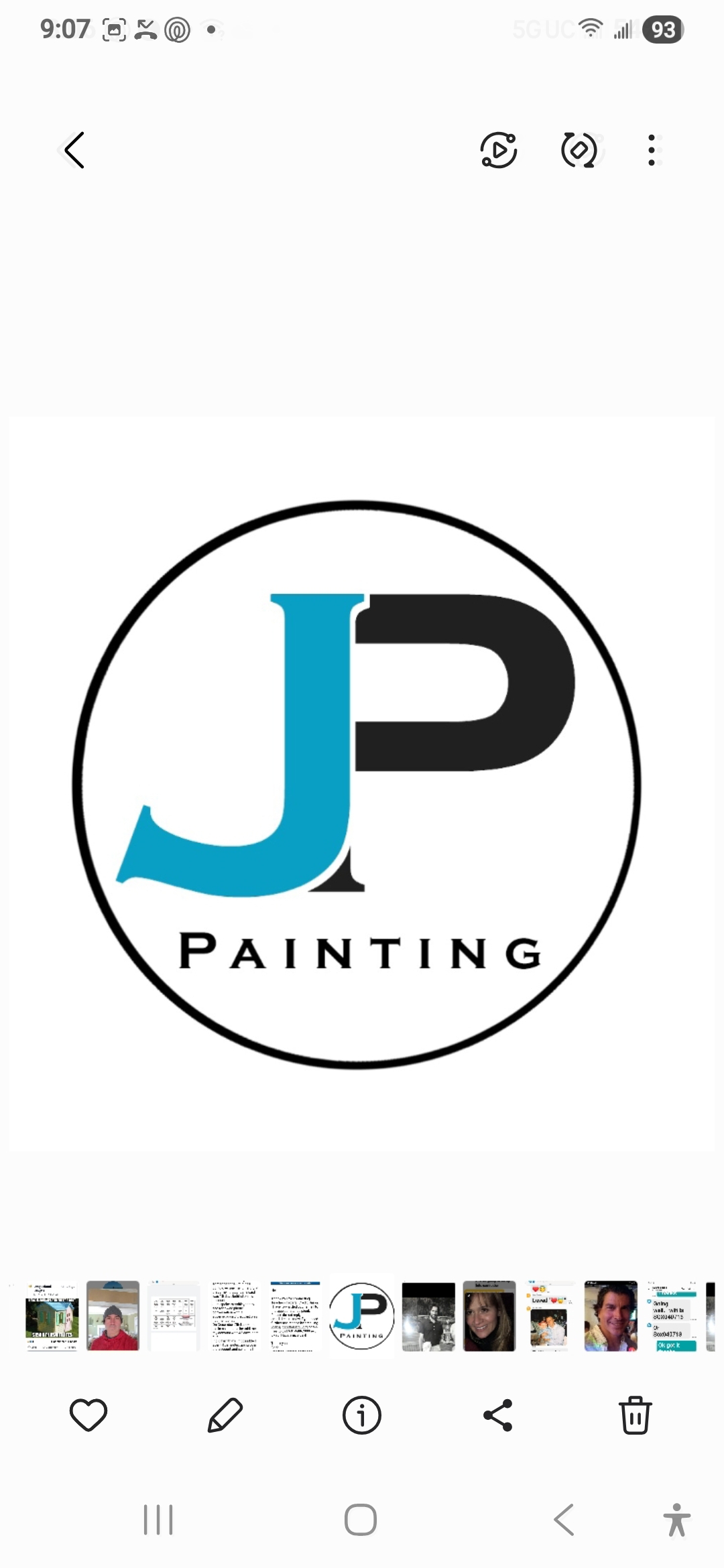 JP Painting Logo