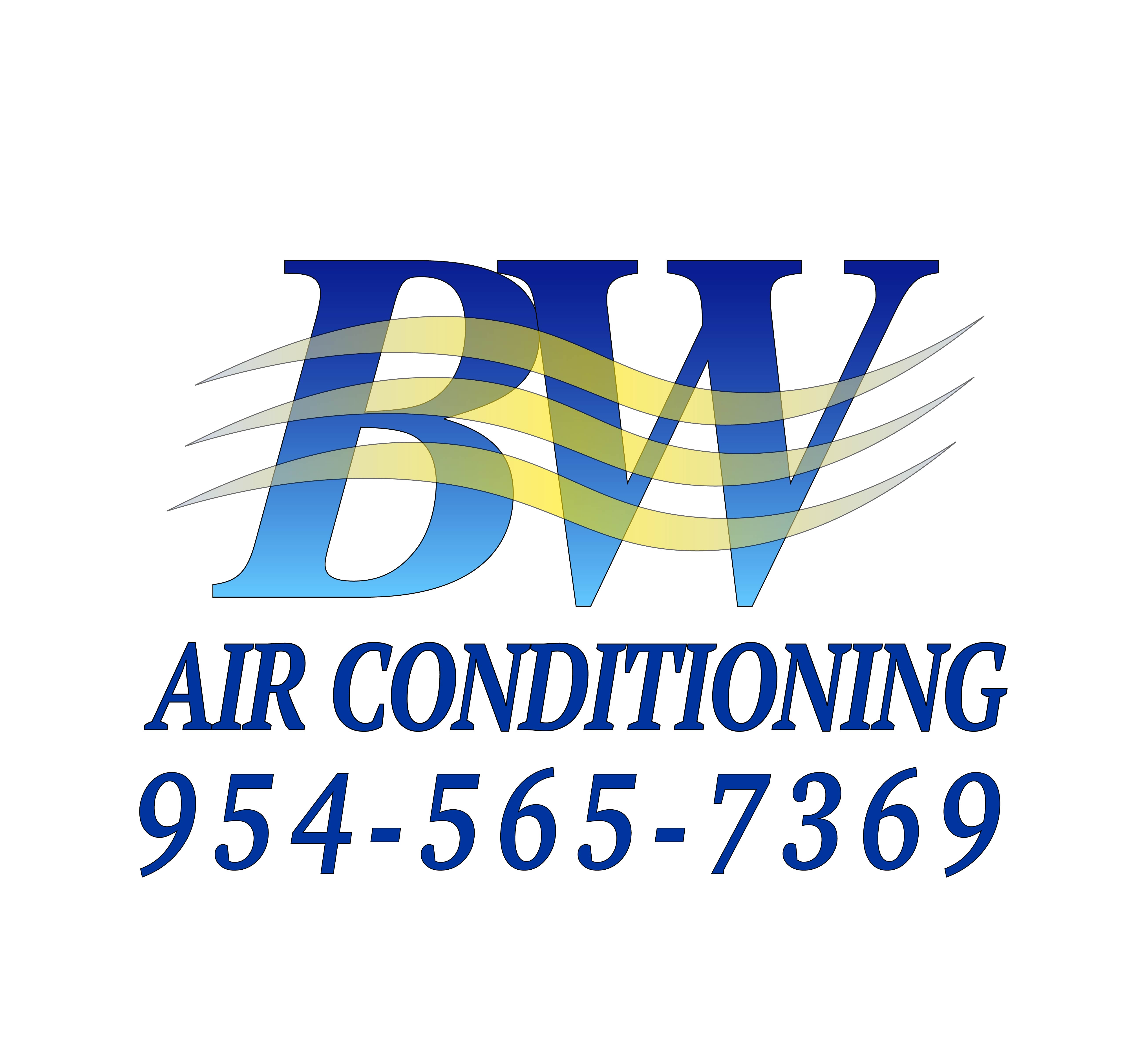 B W Air Conditioning Logo