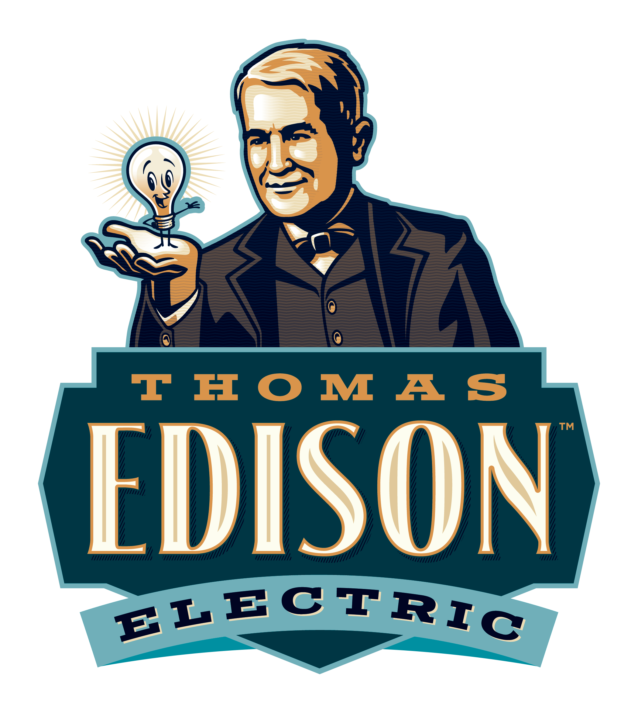 Thomas Edison Electric Logo