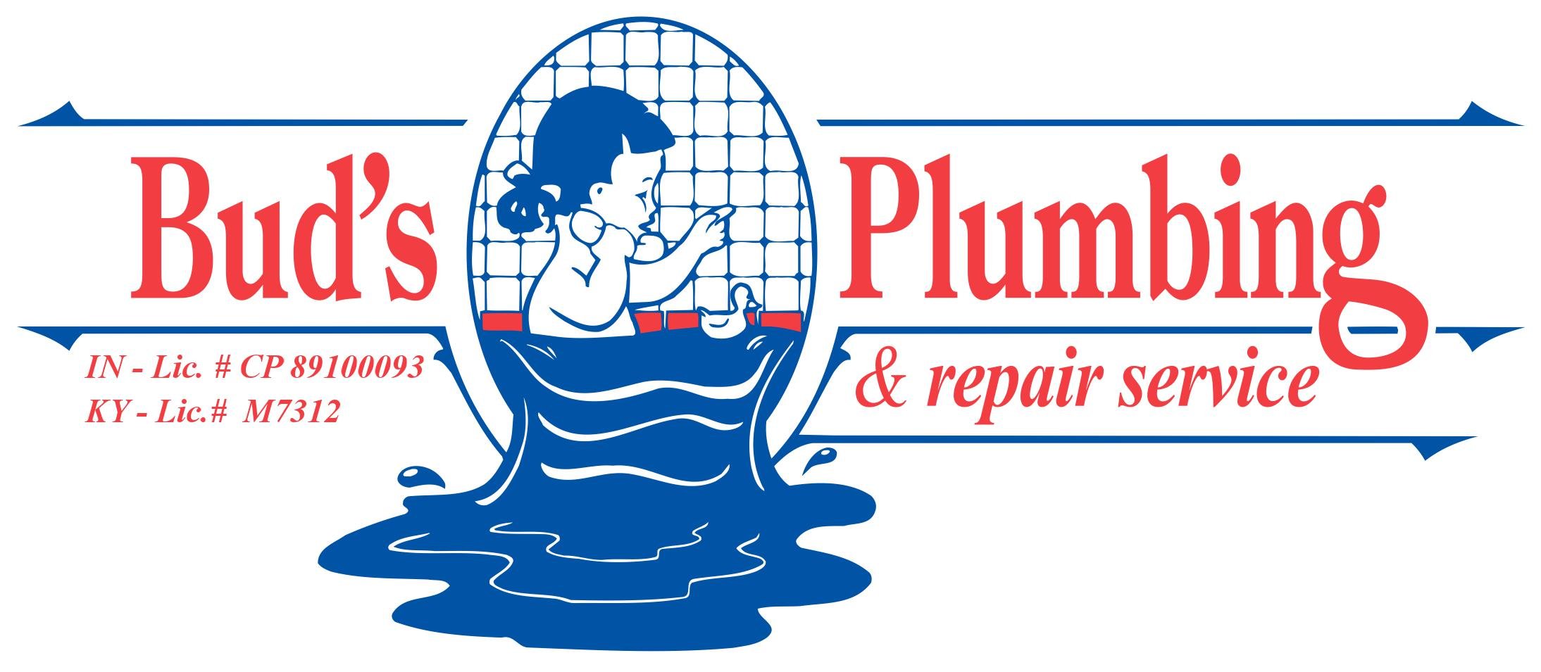 Bud's Plumbing Service Logo