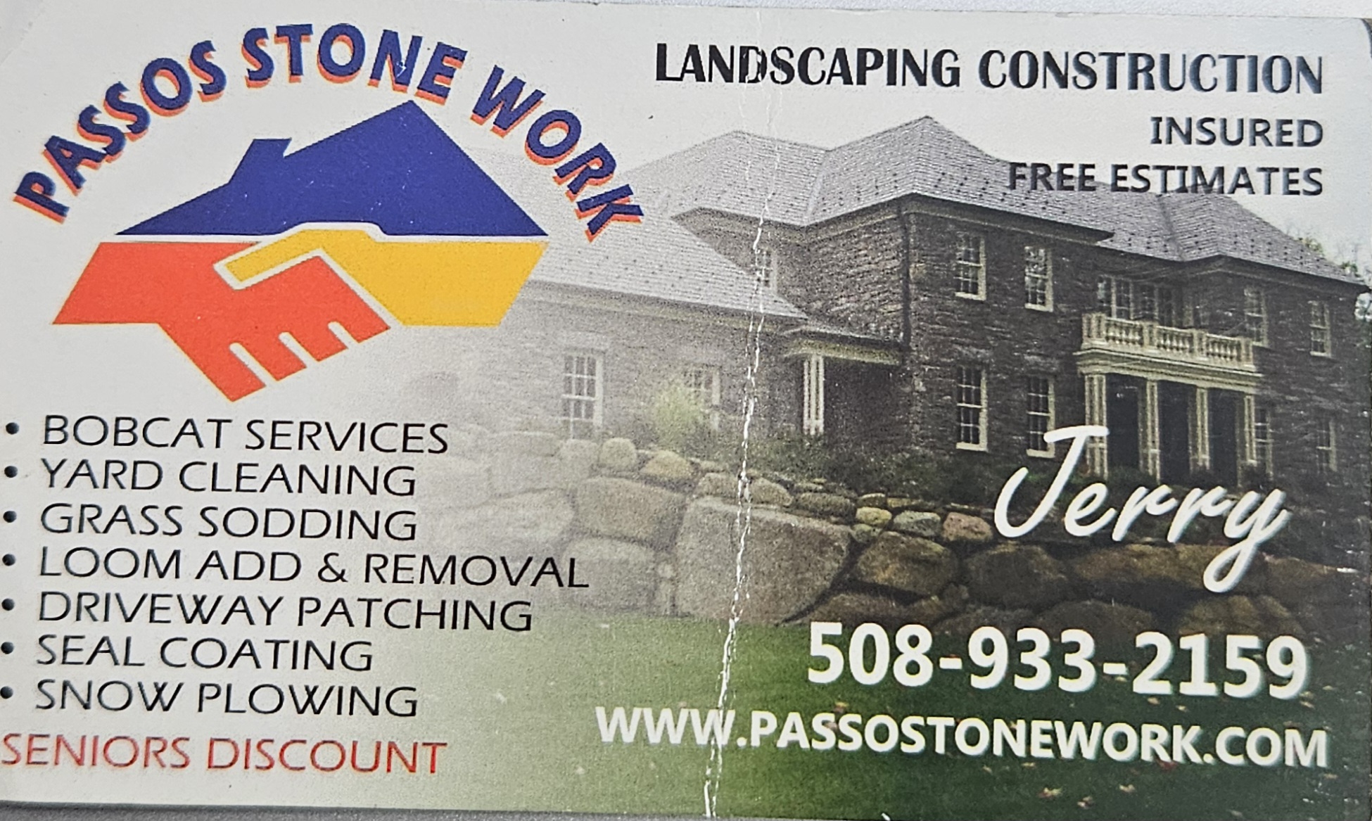 Passos Stonework Logo