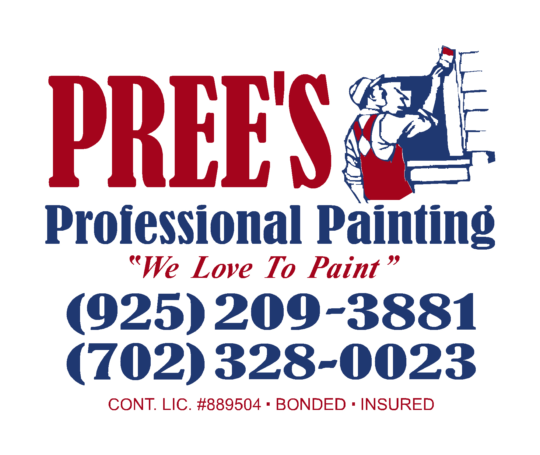 Pree's Professional Painting LLC Logo