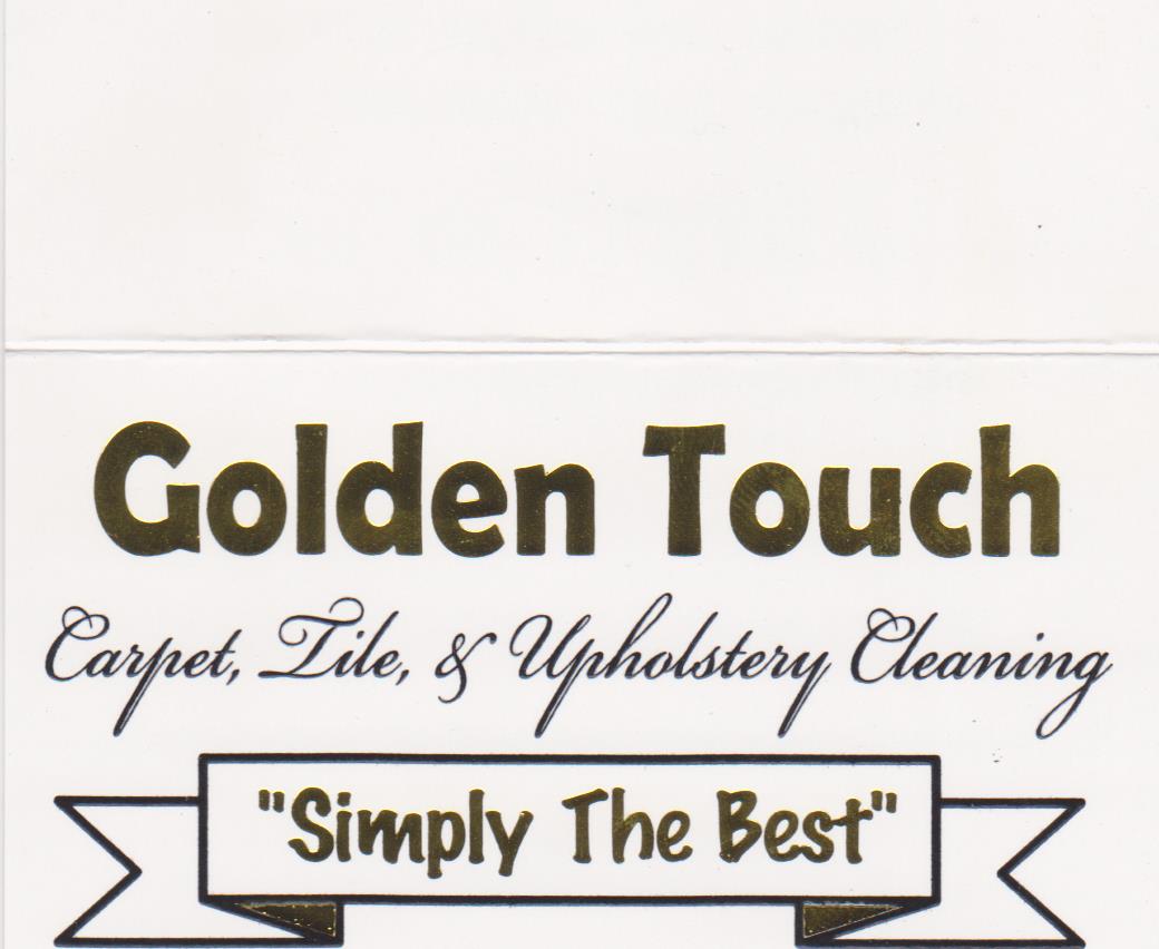 Golden Touch Carpet & Upholstery Cleaning, LLC Logo