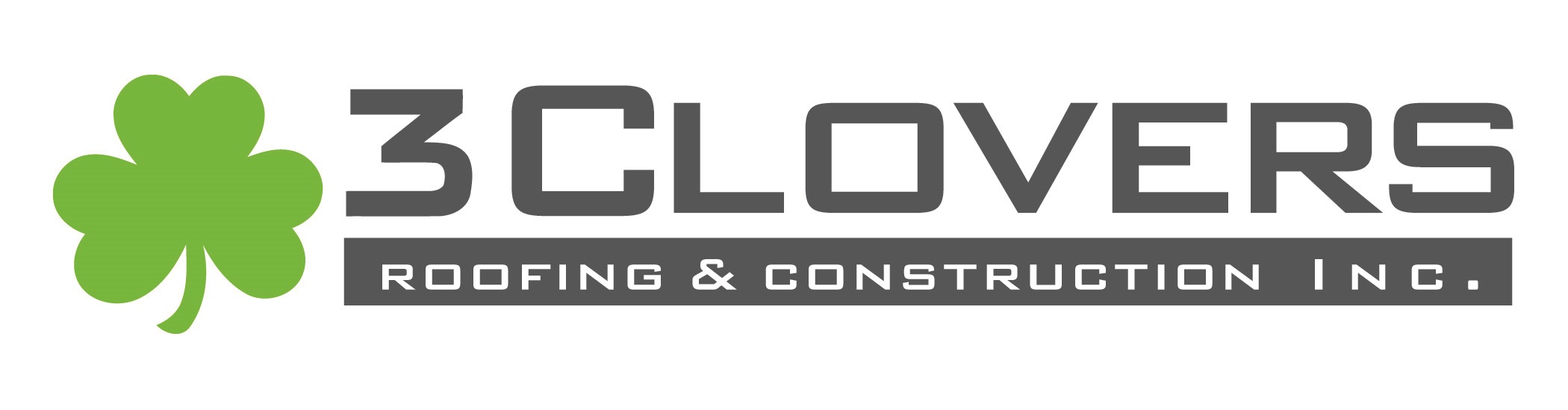 3 Clovers Roofing & Construction, Inc. Logo