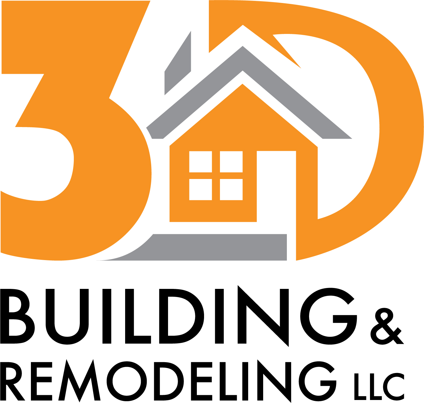 3D Building & Remodeling, LLC Logo