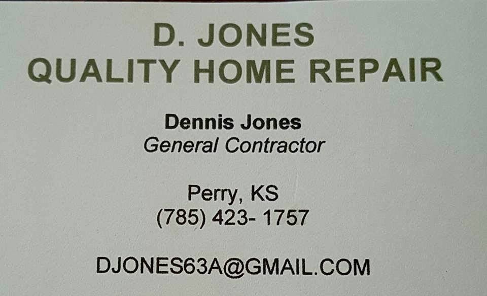 D.Jones Quality Home Repair - Home  Facebook Logo