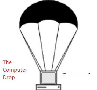 The Computer Drop Logo
