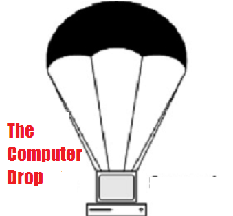 The Computer Drop Logo
