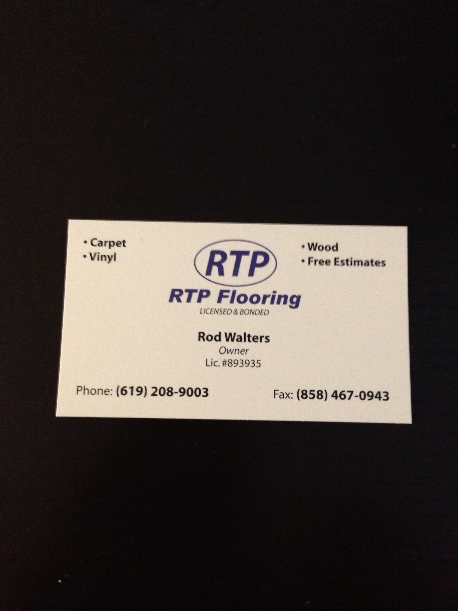 R T P Flooring Logo