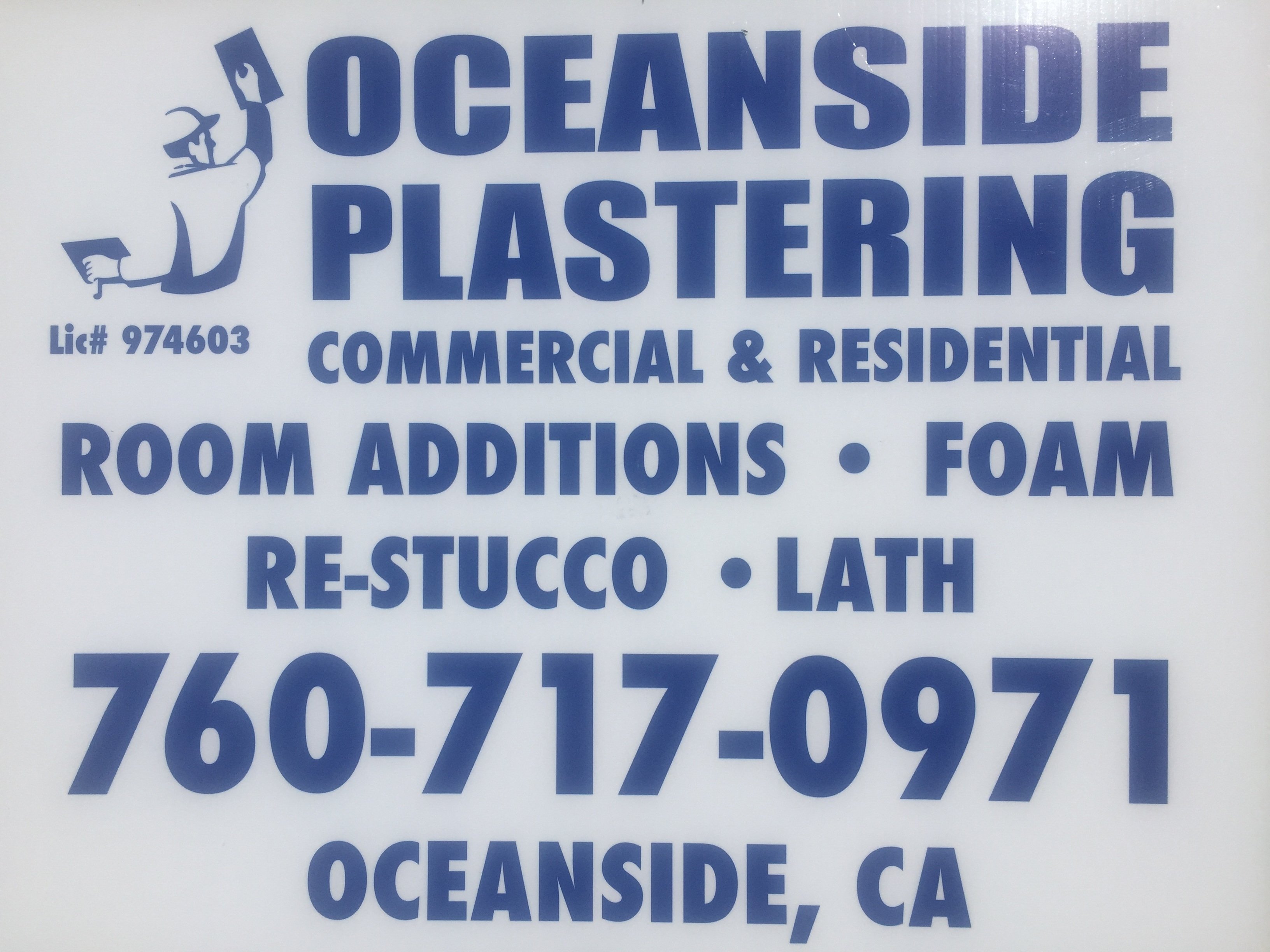 Oceanside Plastering Logo