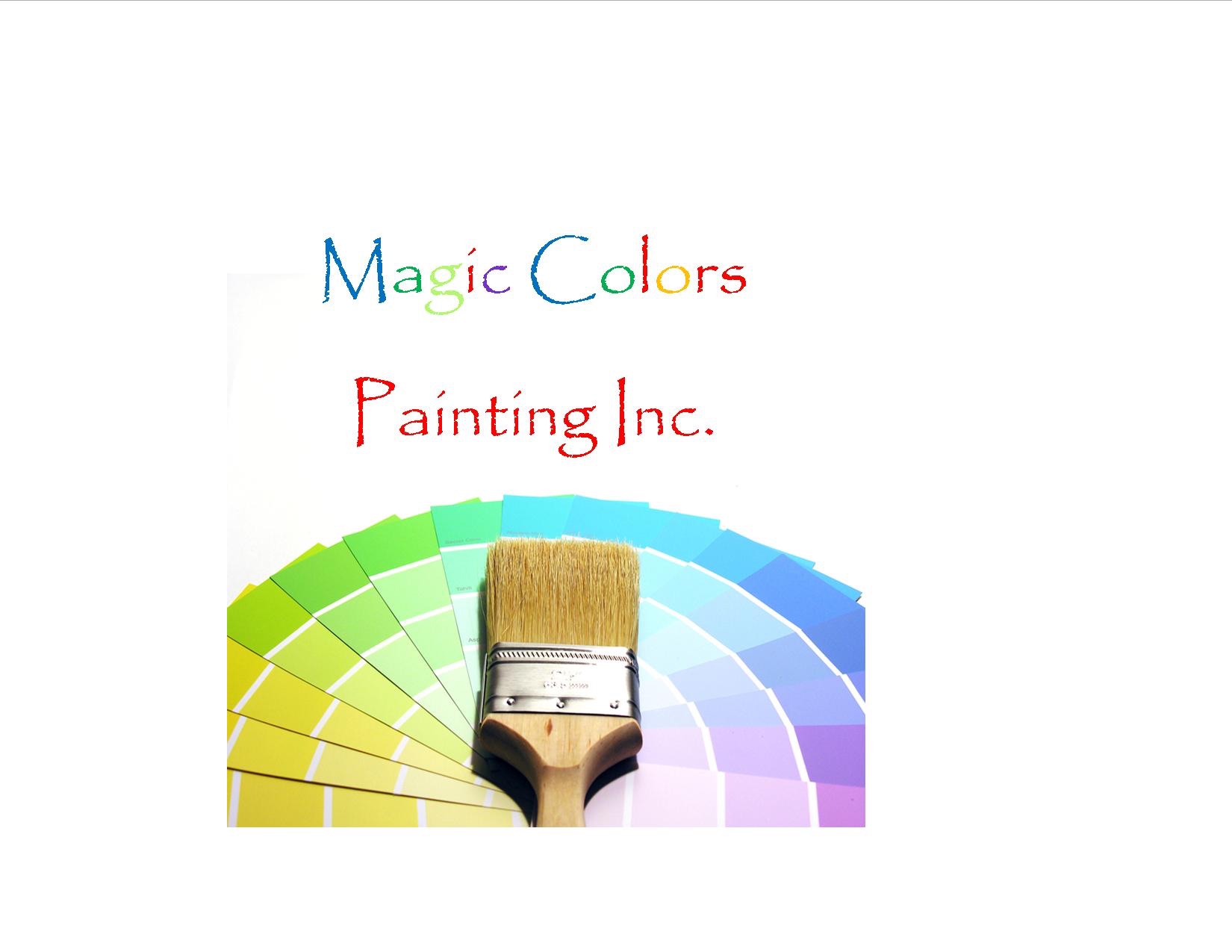 Magic Color Painting Company, Inc. Logo