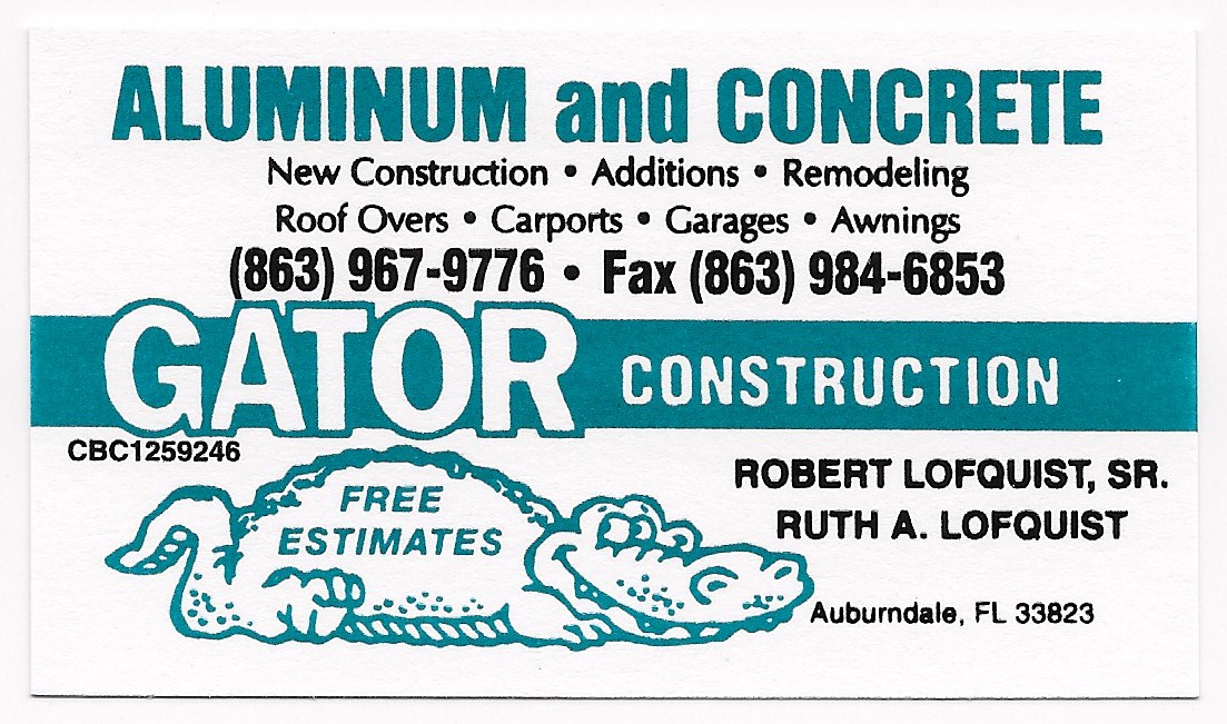 Gator Construction Enterprises, Inc. Logo