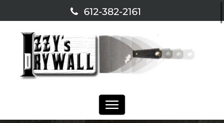 Izzy's Drywall Logo