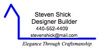 Steven Shick Designer Builder Logo
