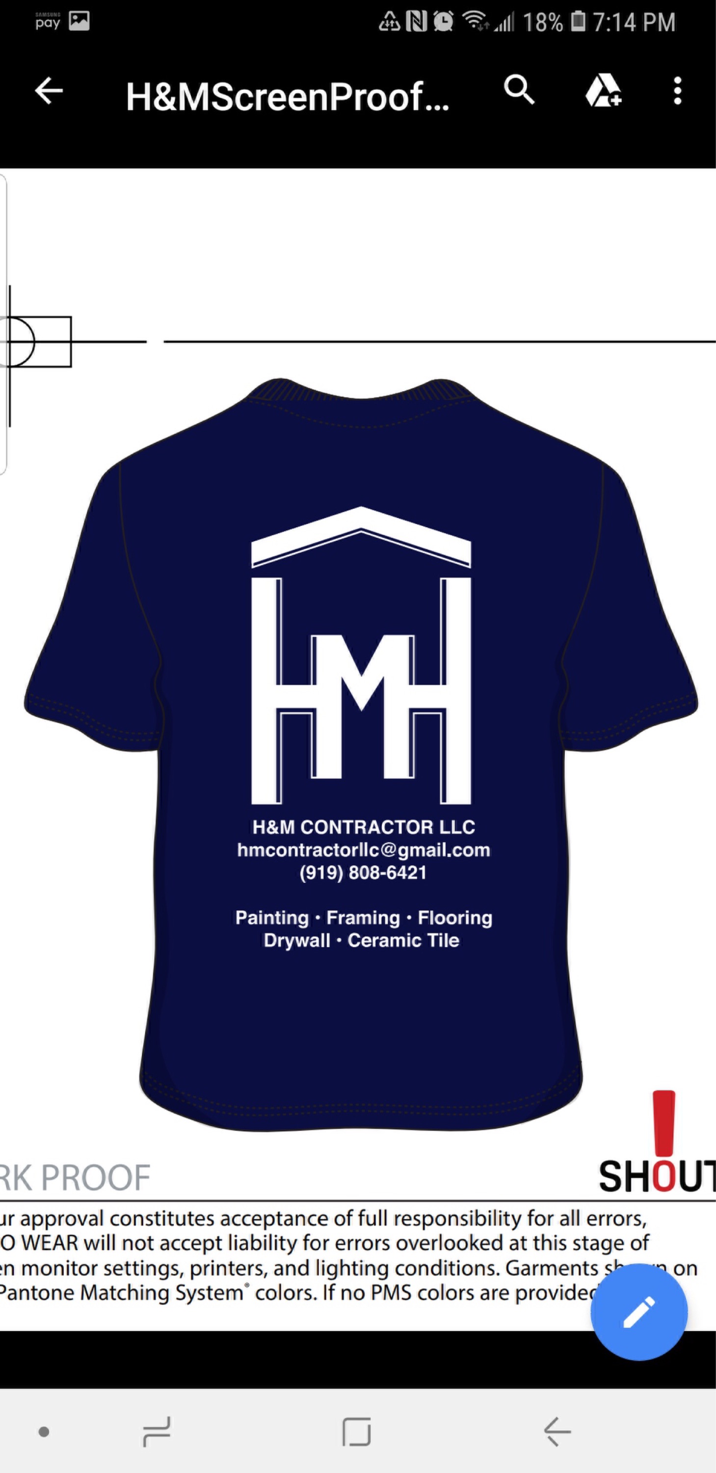 H&M Contractor LLC Logo