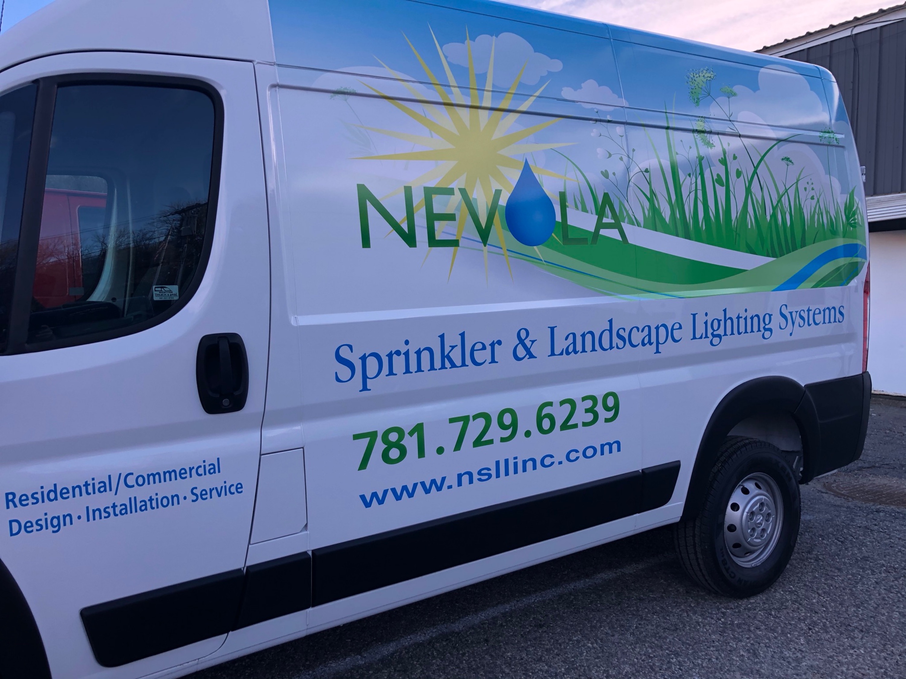 Nevola Sprinkler & Landscape Lighting, Inc. Logo