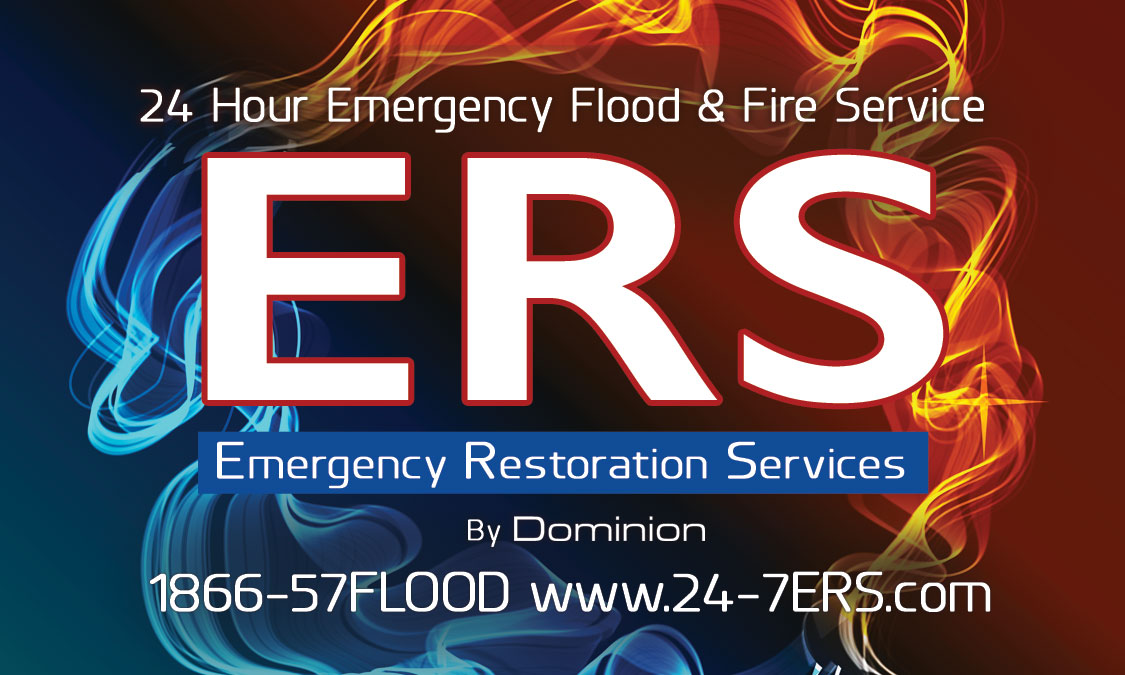 Emergency Restoration Services By  Dominion Logo