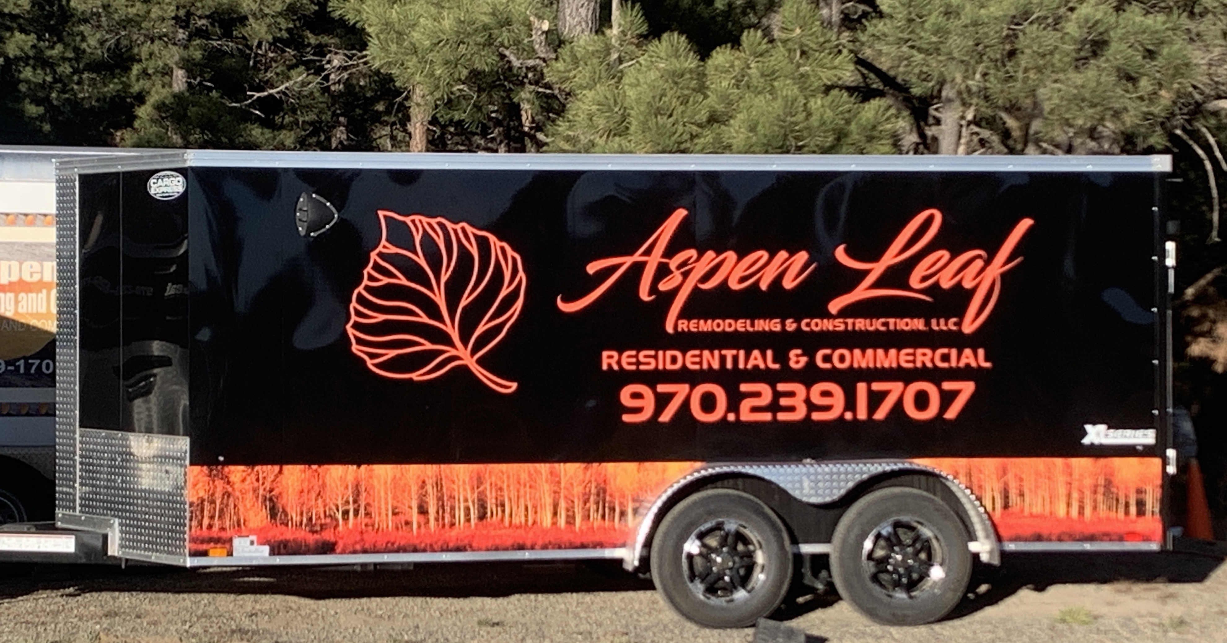 Aspen Leaf Remodeling and Construction Logo