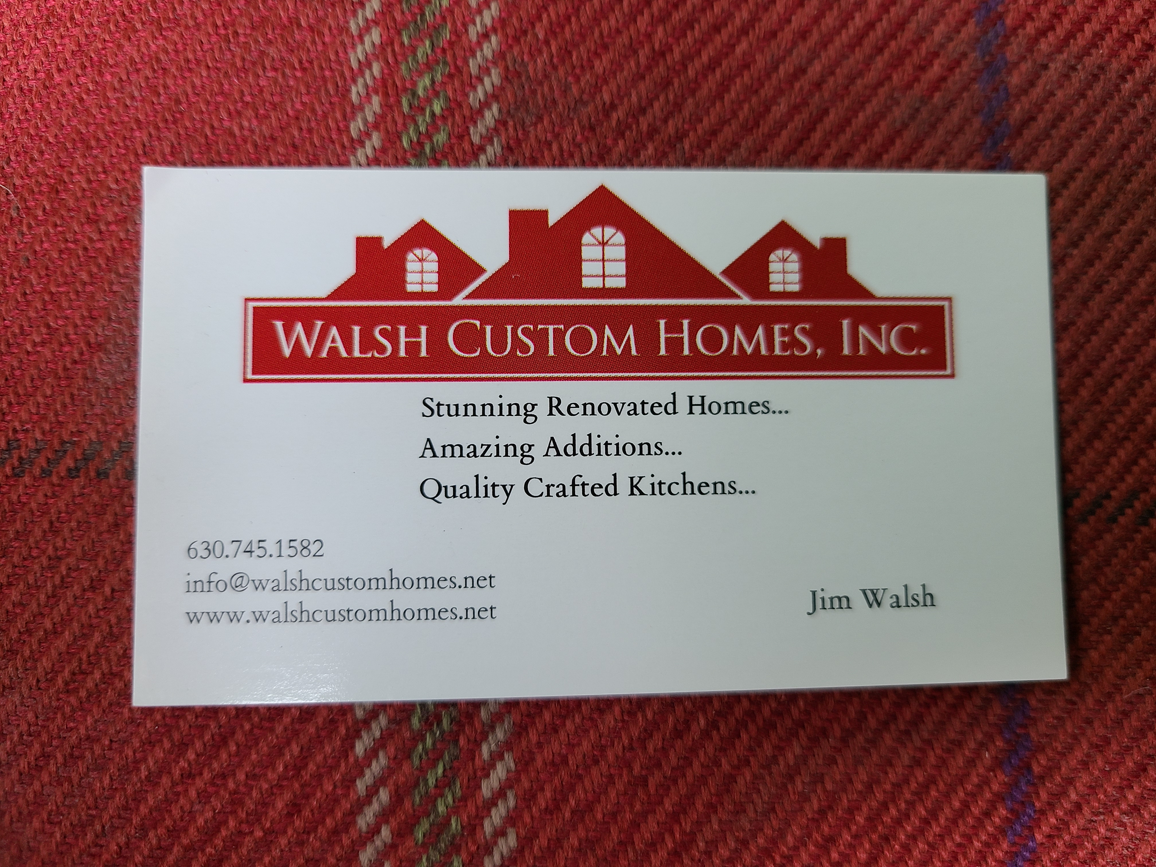 Walsh Custom Homes Logo