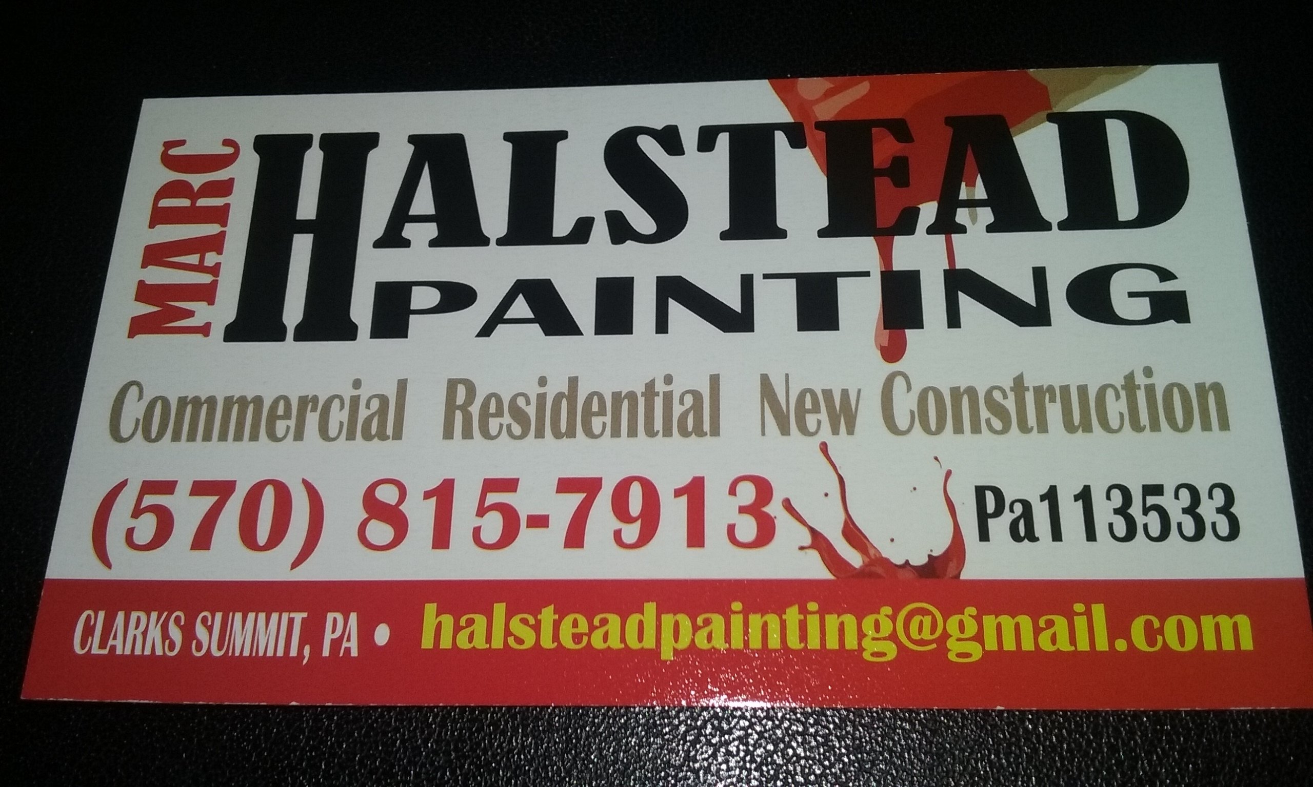 Halstead Painting Logo