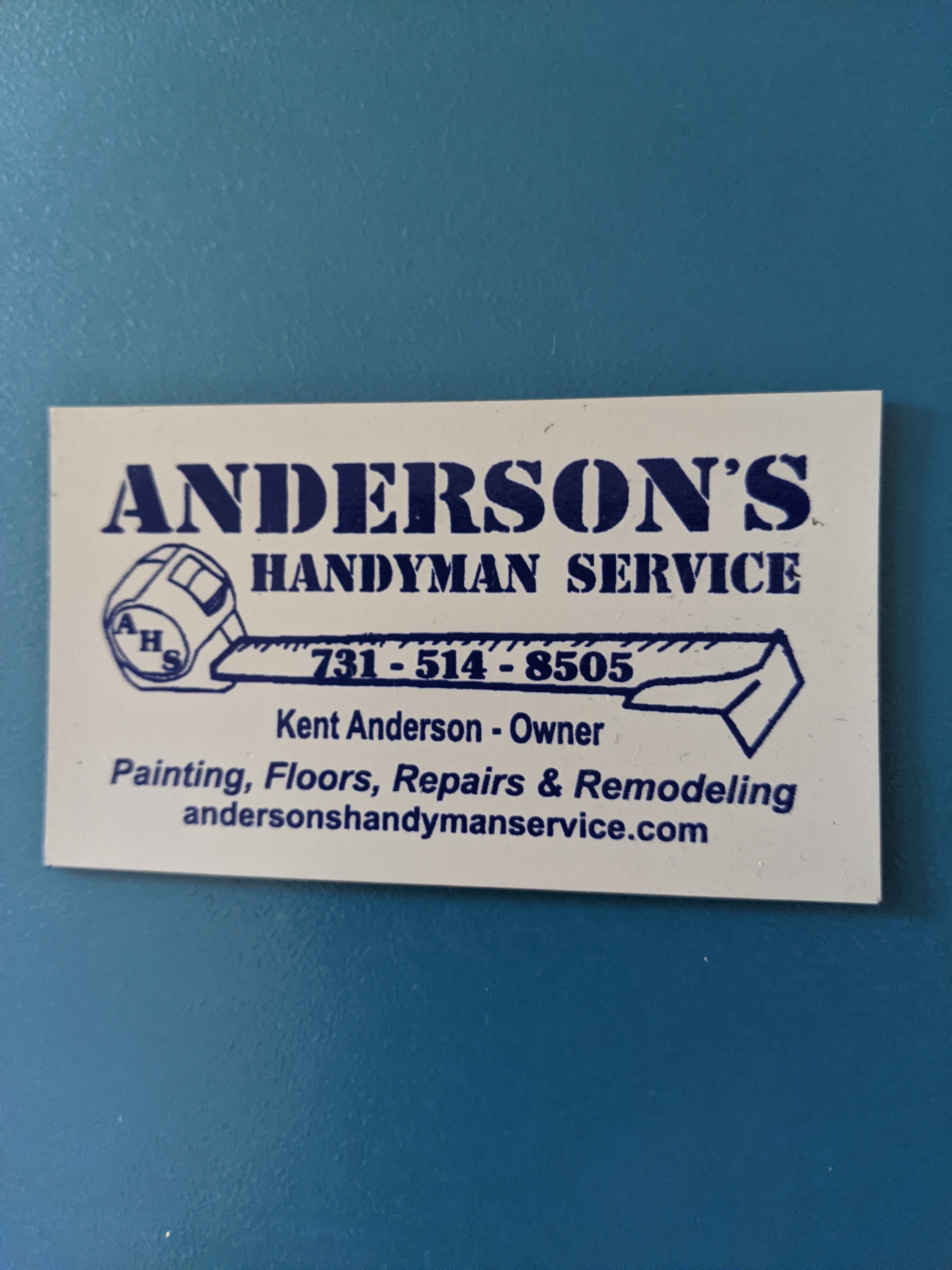 Anderson's Remodeling Services Logo
