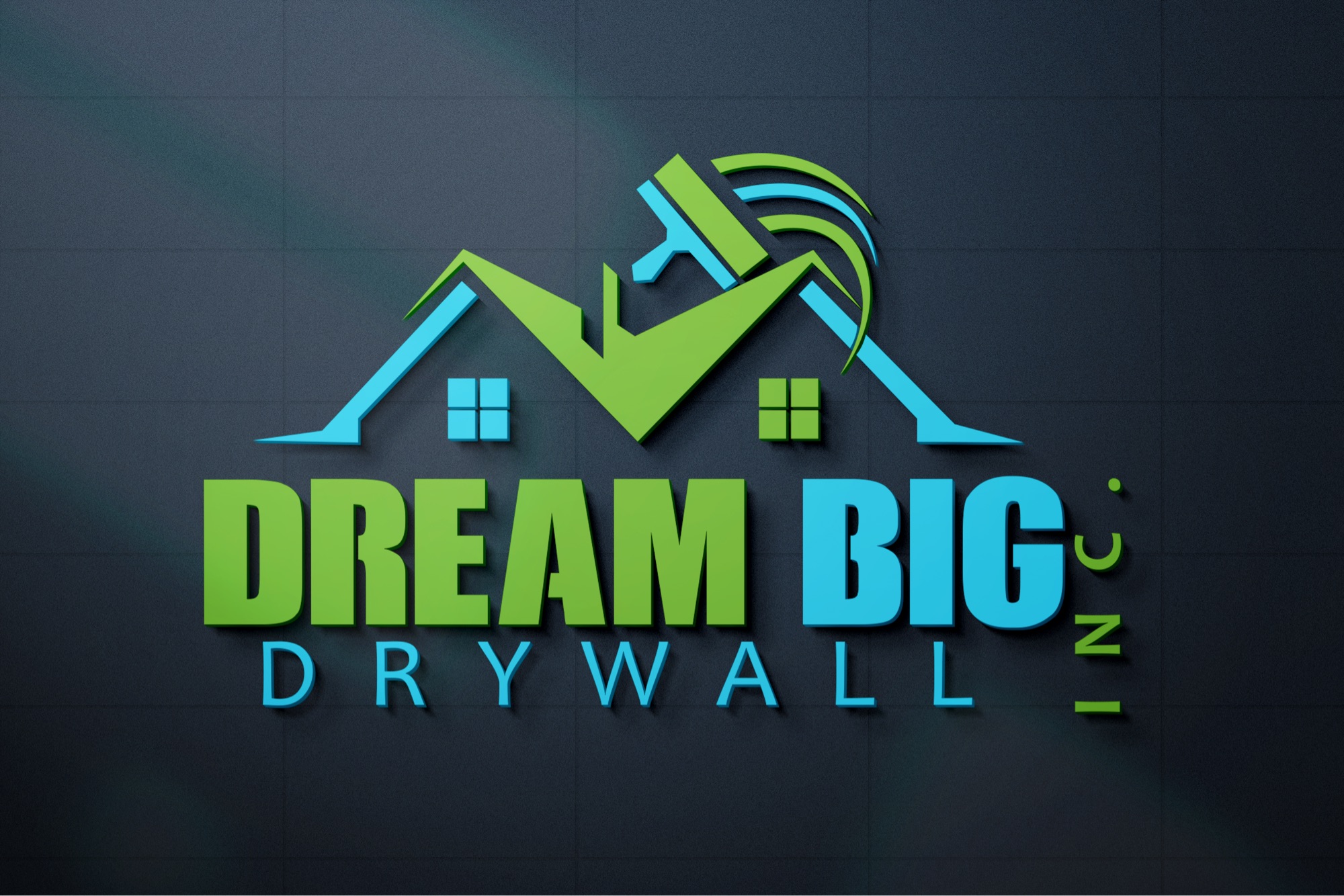 Dream Big Drywall, Inc. Logo