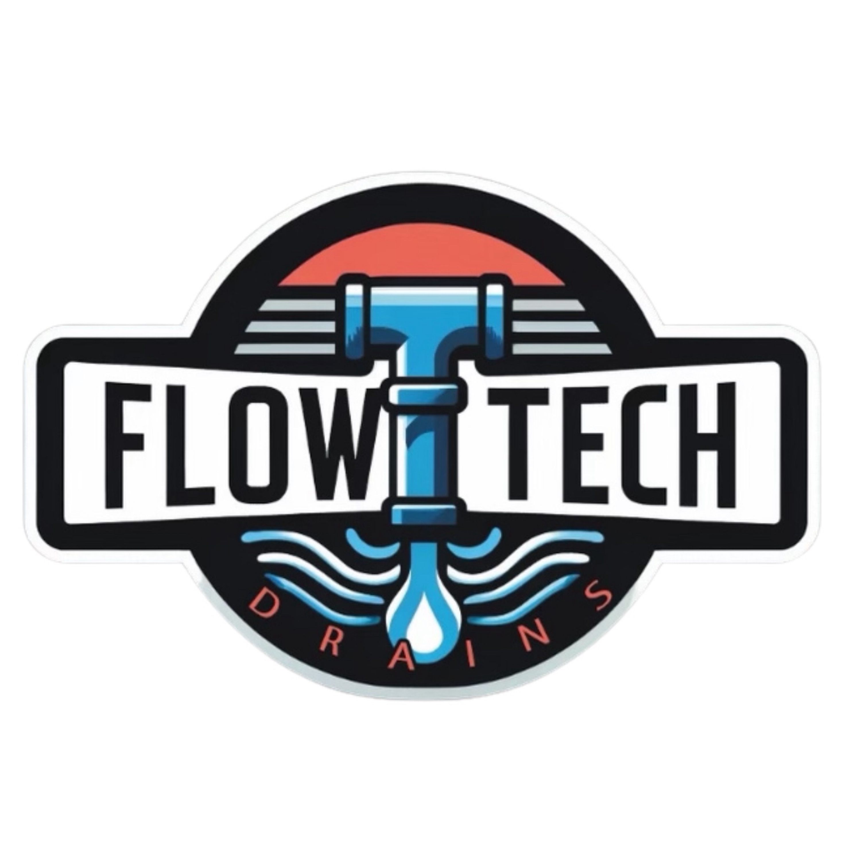 Flowtech Drains LLC Logo