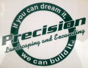 Precision Landscaping and Excavating Logo