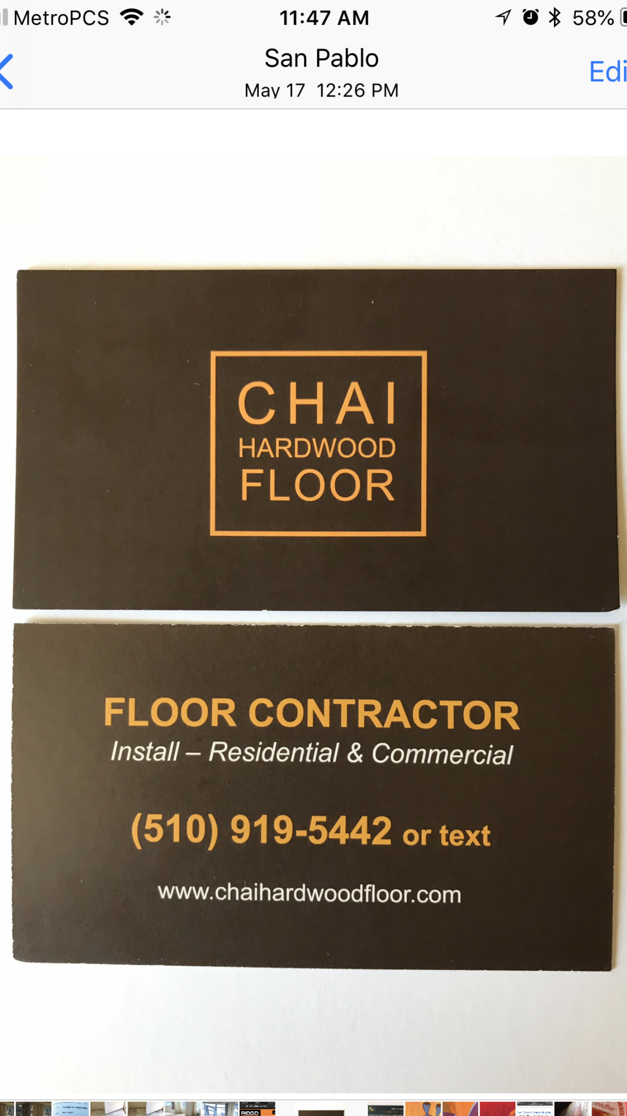 Chai Hardwood Floor Logo