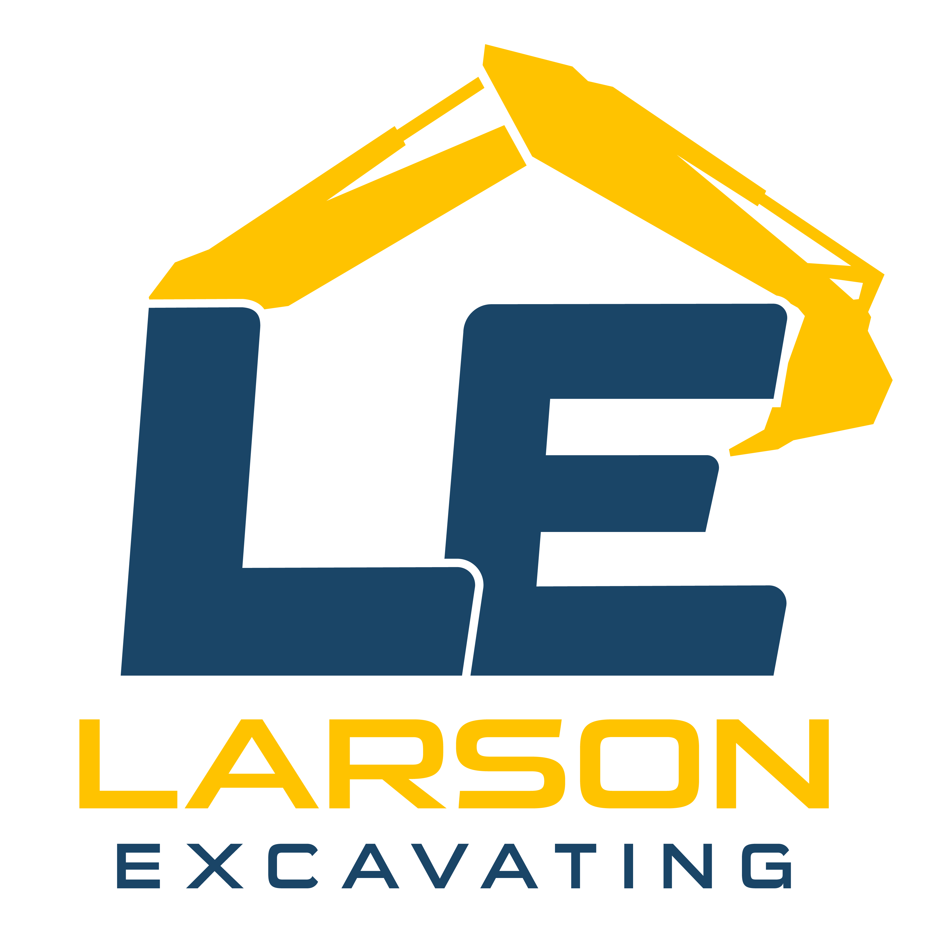 Larson Excavating Logo
