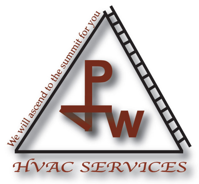 P & W HVAC Services Logo