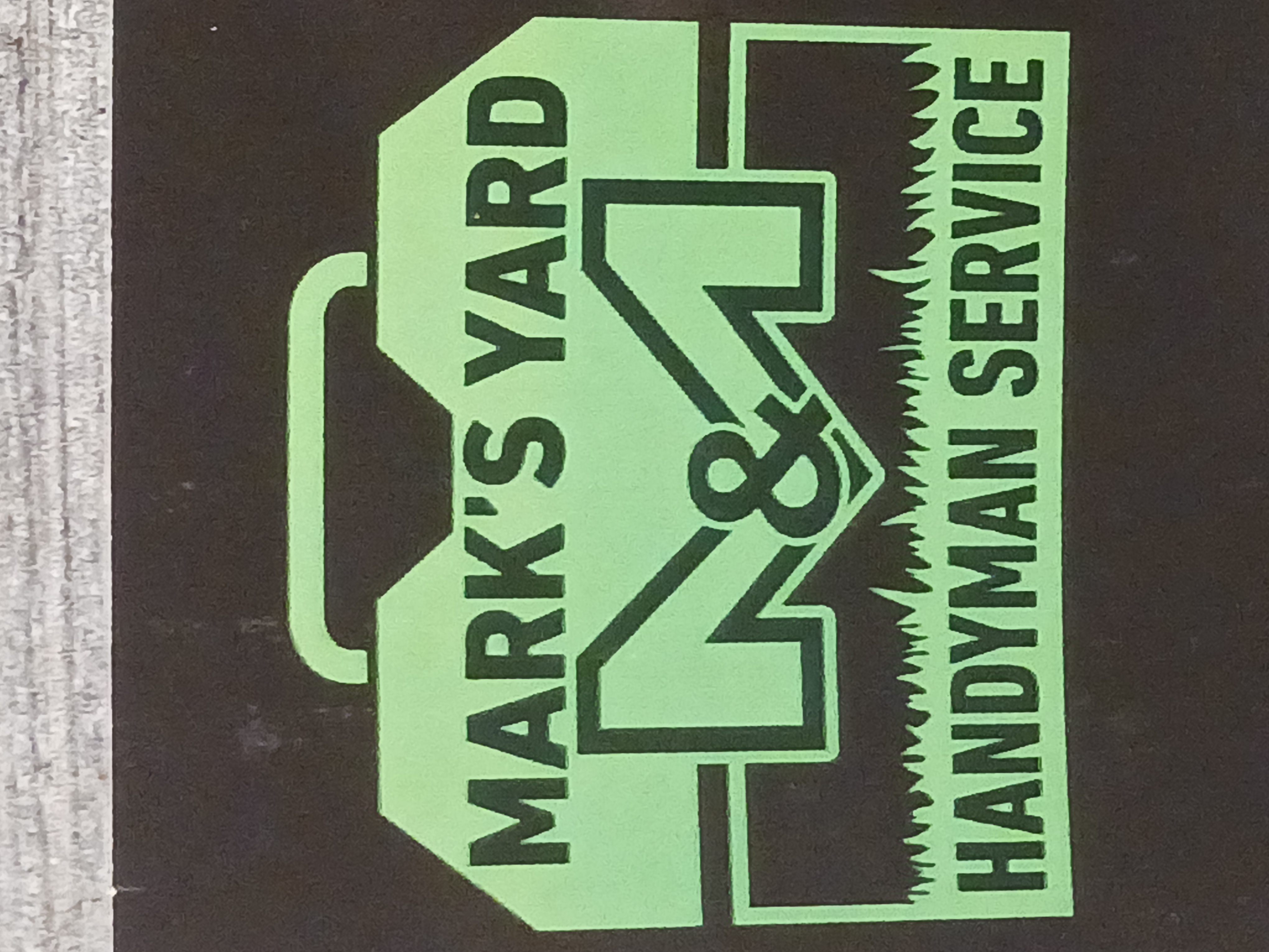 Mark's Yard & Handyman Service Logo