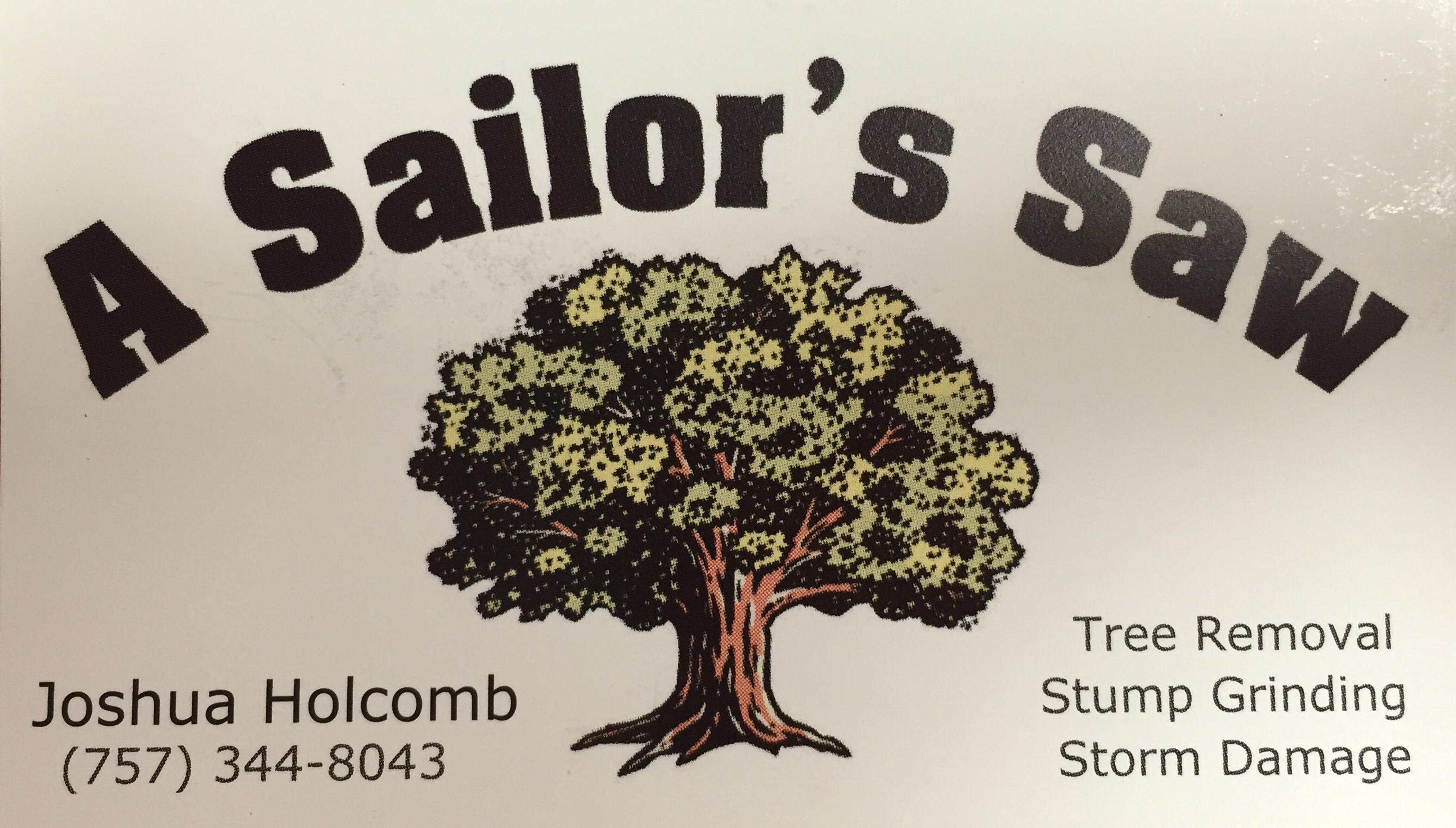 A Sailor's Saw Tree Services Logo