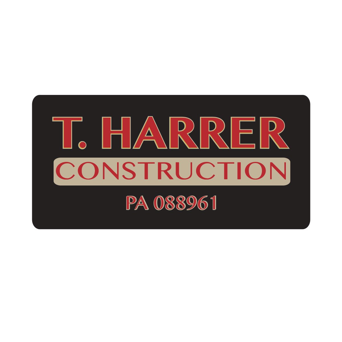 T. Harrer Construction Logo