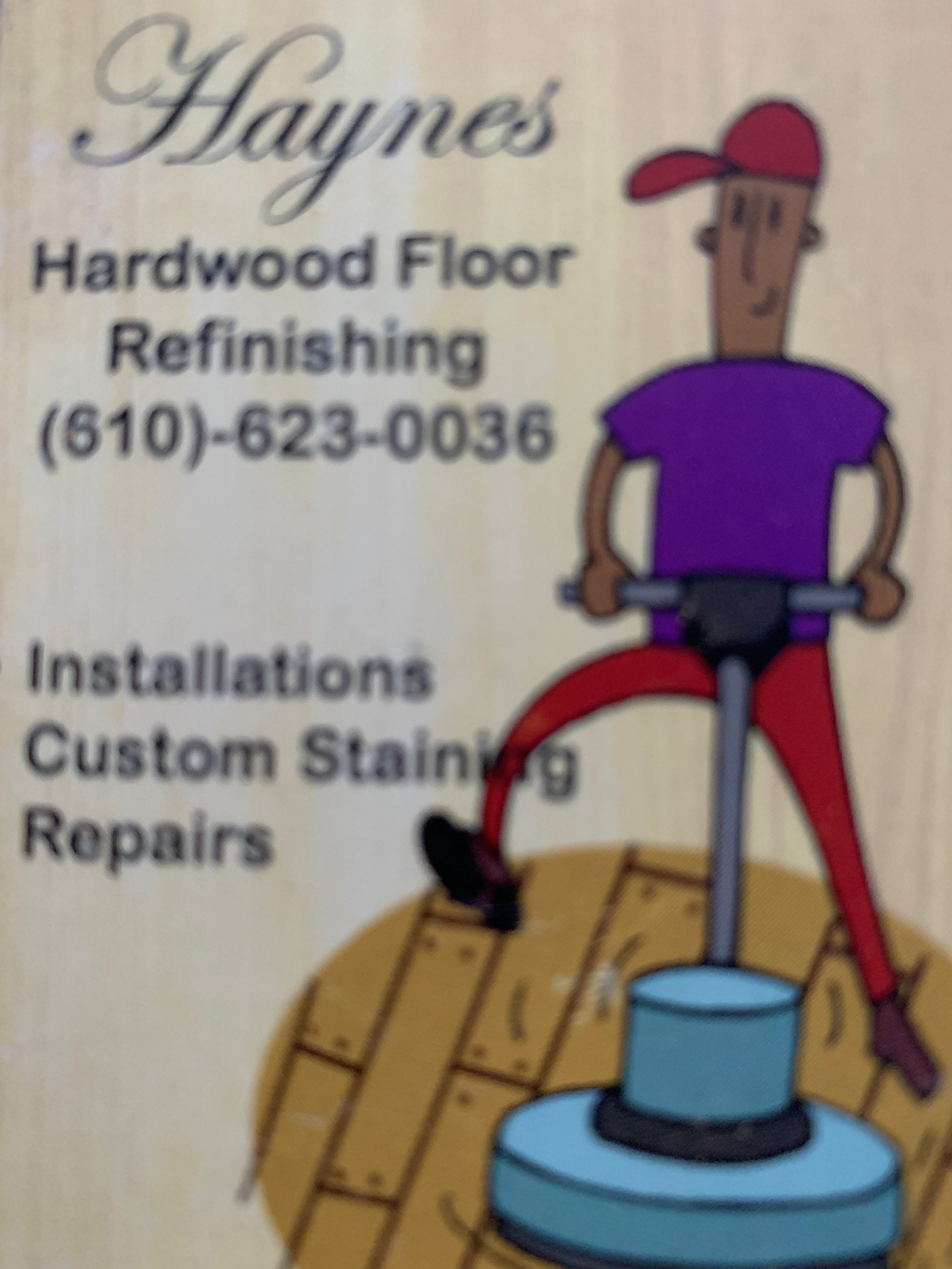 Haynes Hardwood Floor Refinishing Logo
