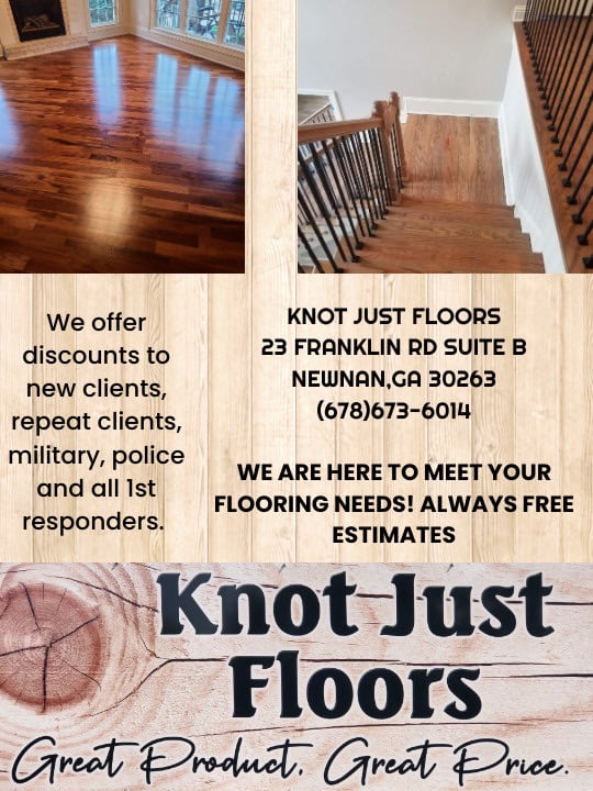 Knot Just Floors Logo