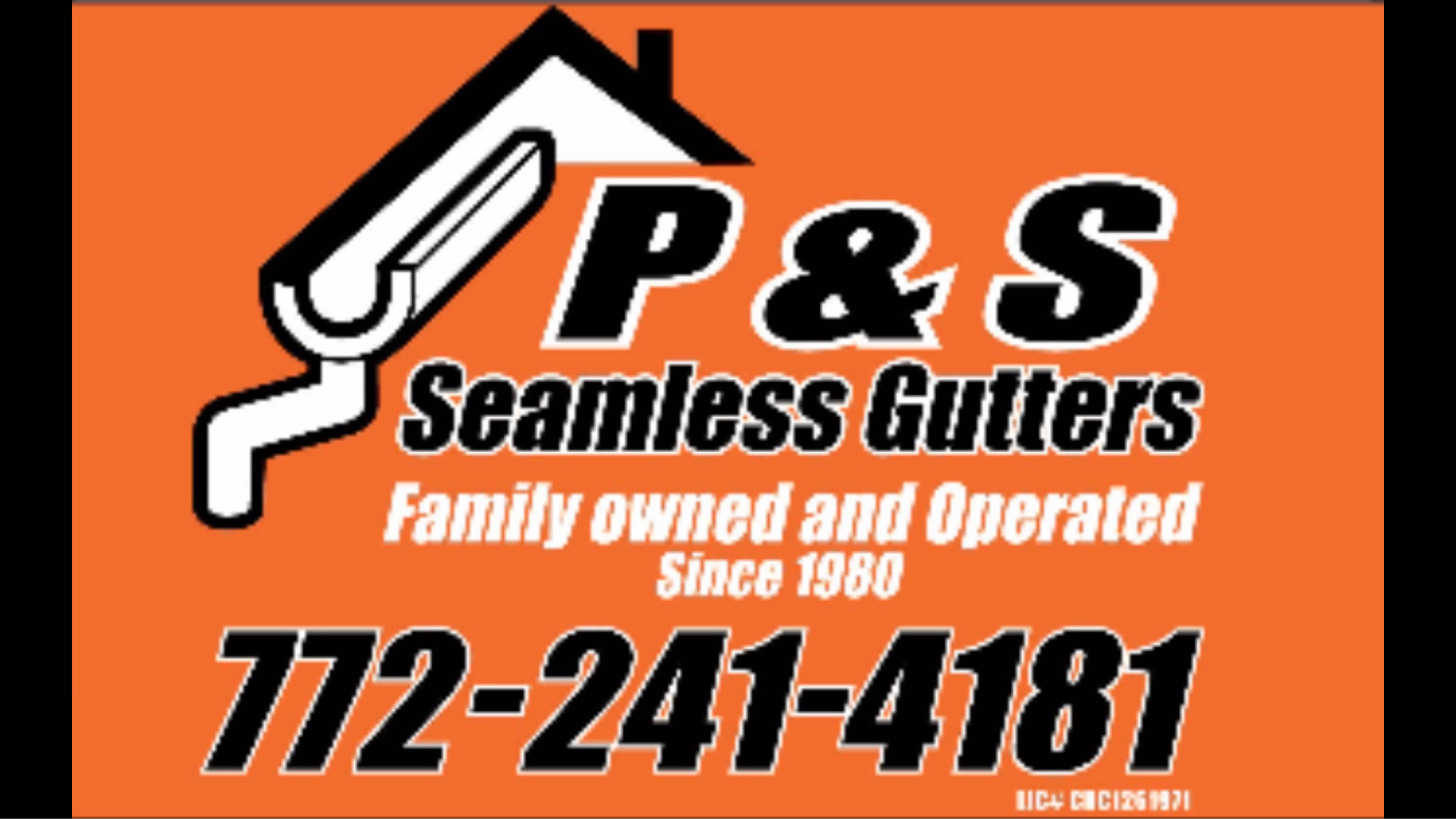 P & S Seamless Gutters, Inc. Logo