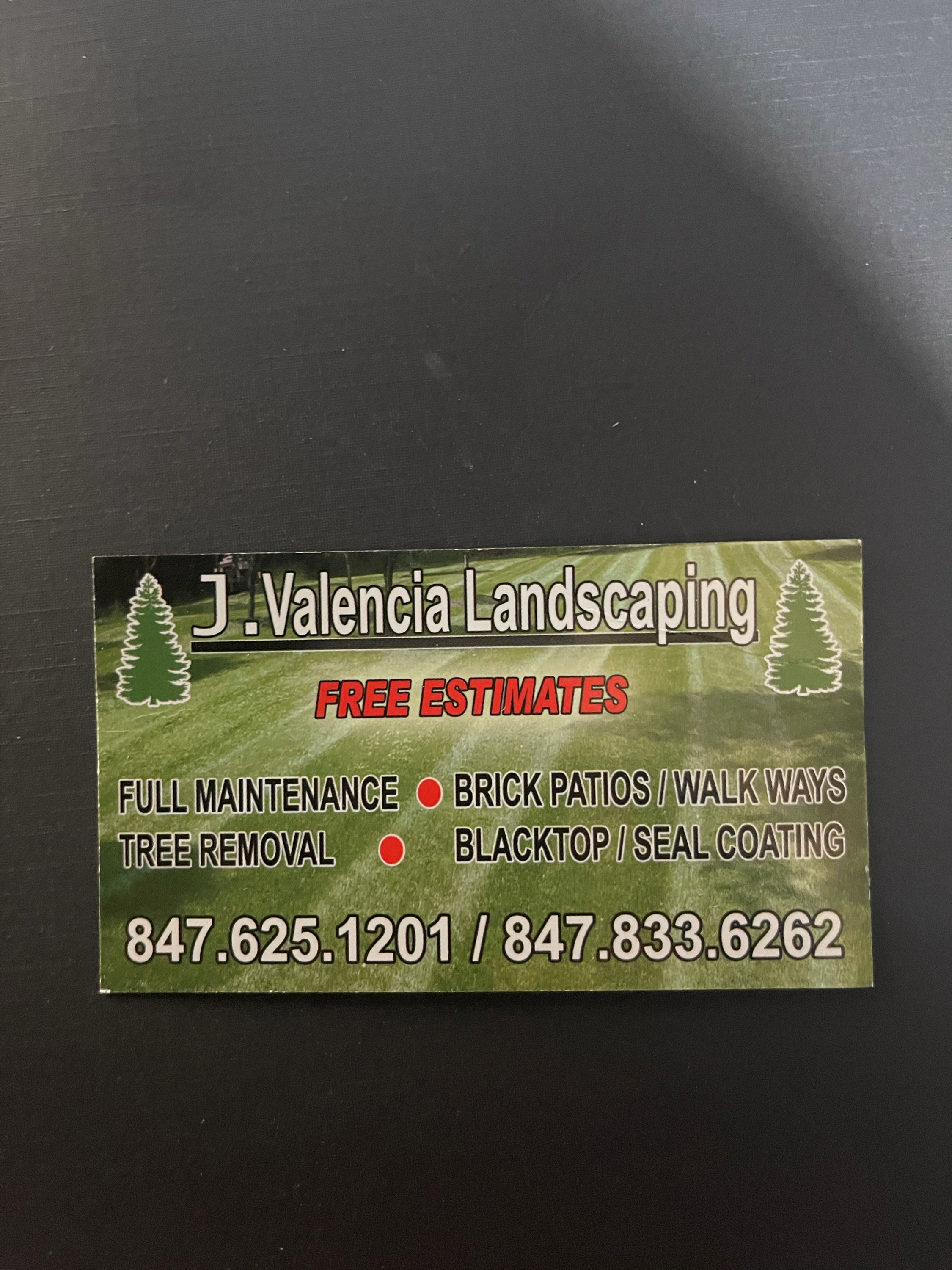 J. Valencia Landscaping, Inc. Logo