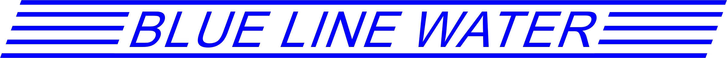 Blue Line Water Inc. Logo