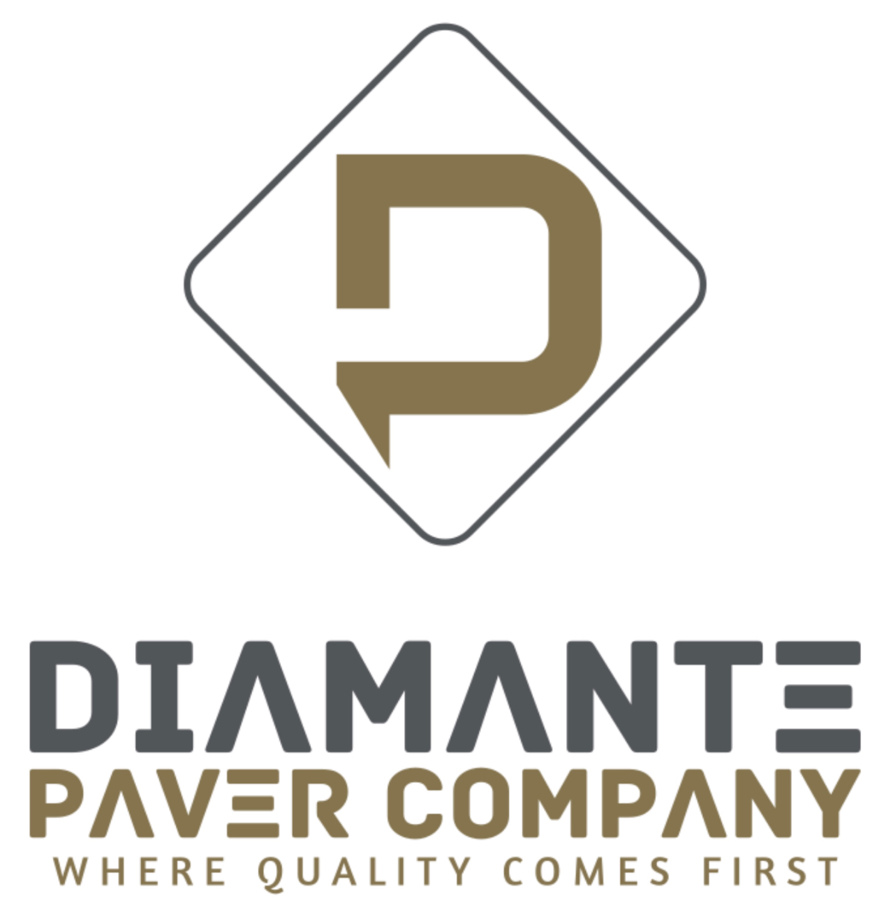 Diamante Interlocking Paver Company Logo