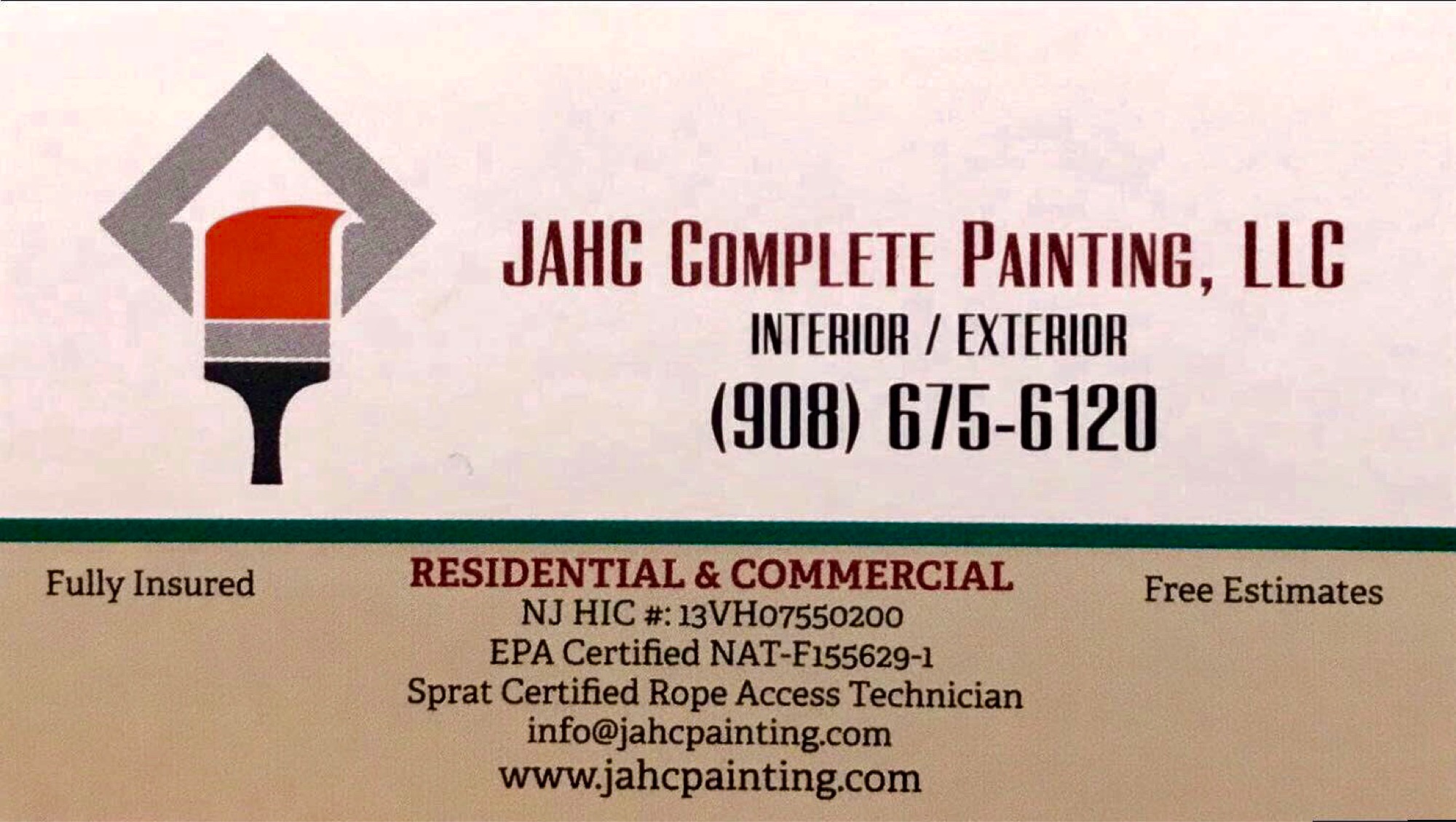 JAHC Complete Painting Logo