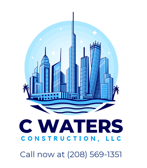 C WATERS CONSTRUCTION Logo