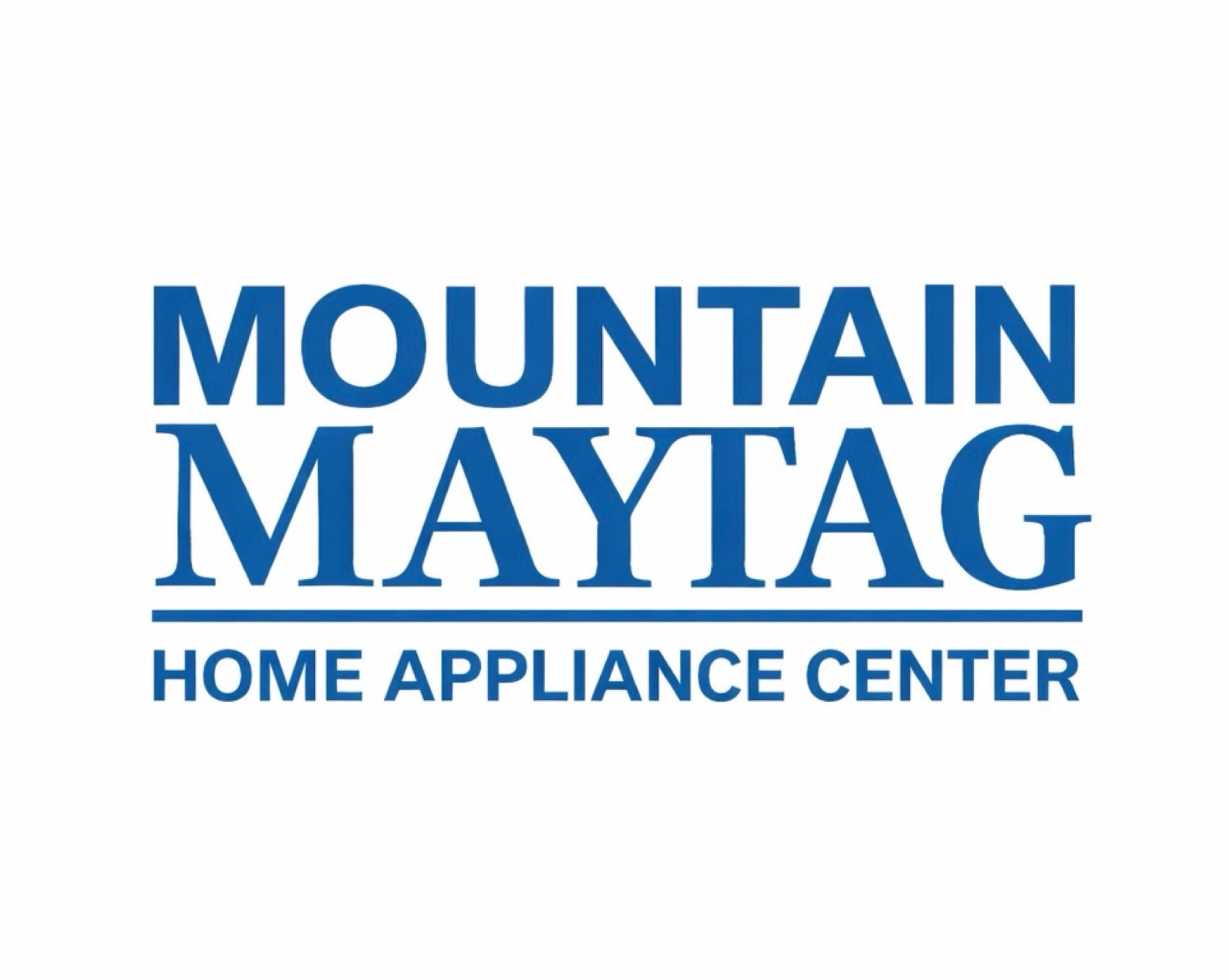 Mountain Maytag Home Appliance Logo