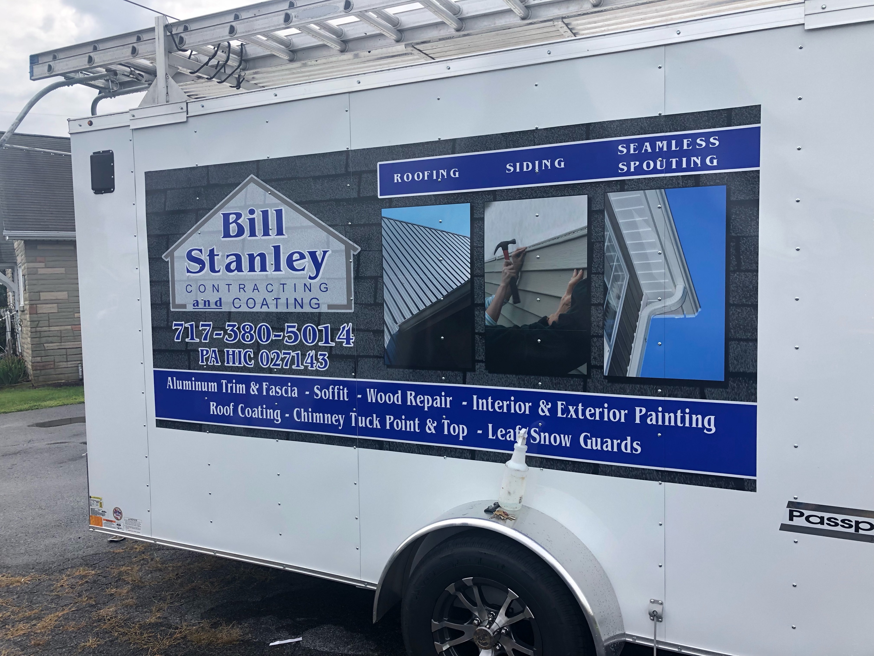 Bill Stanley Contractor & Coating Logo