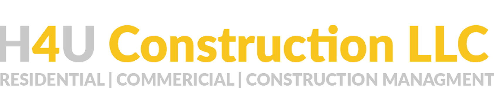 H4U Construction Logo