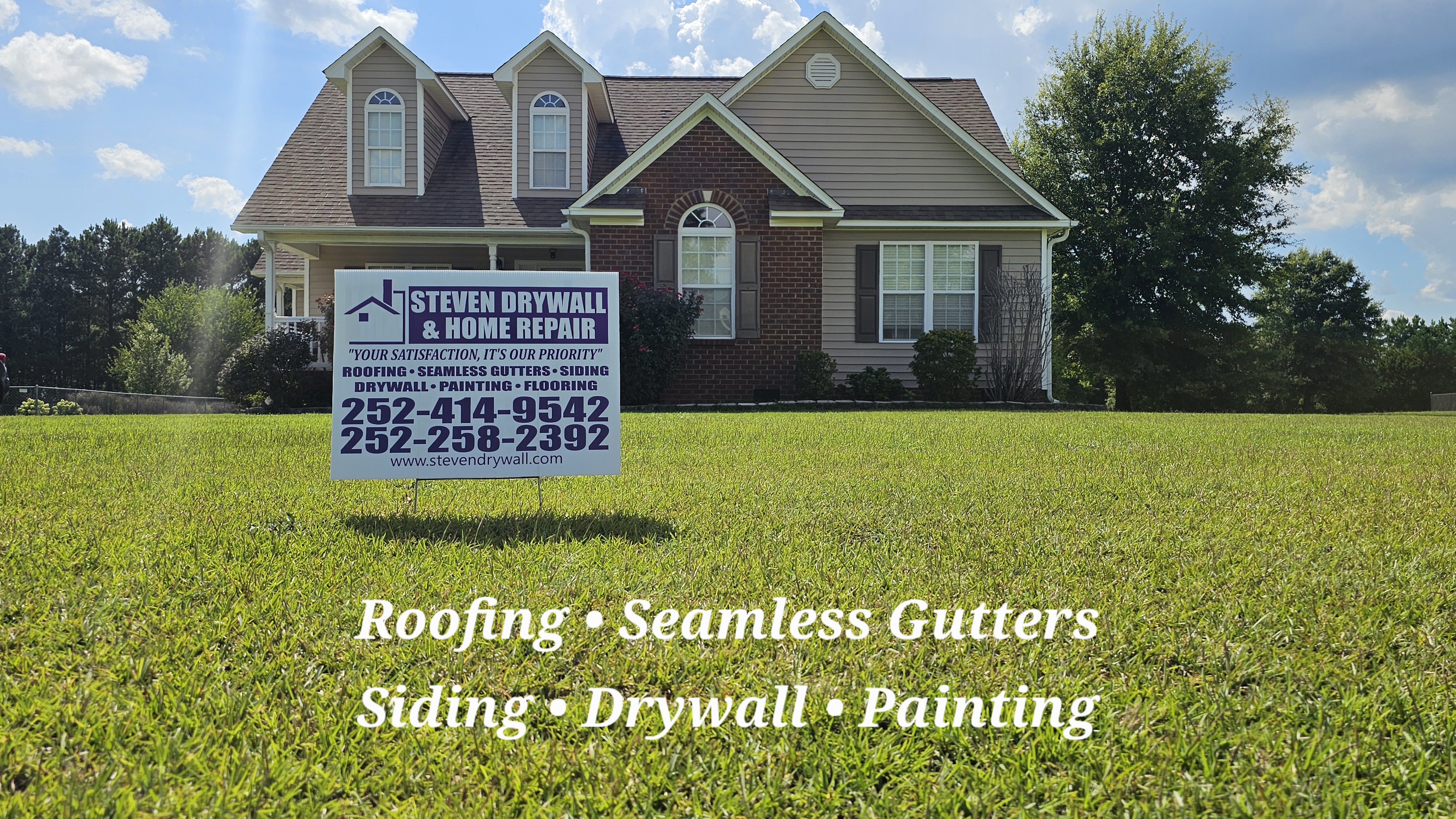 Steven Drywall & Home Repair Logo