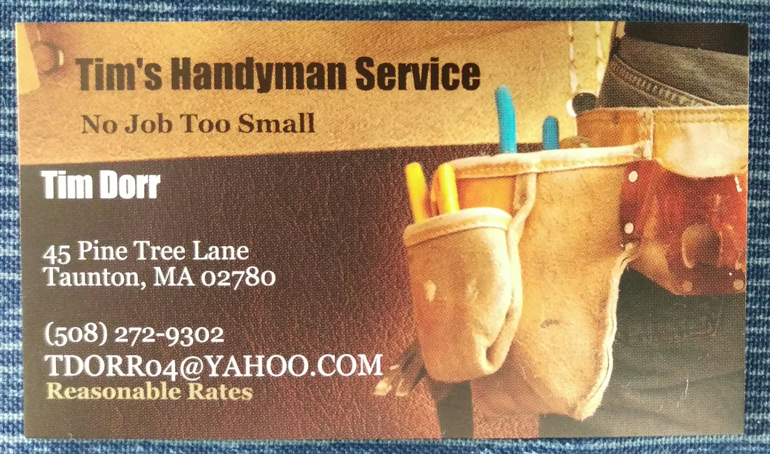 Tim's Handyman Service Logo