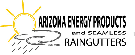 Arizona Energy Products and Rain Gutters Logo